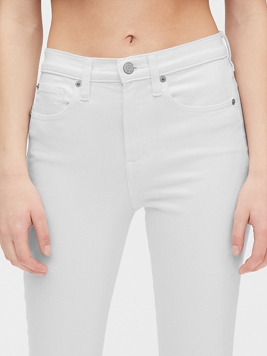 Image number 5 showing, High Rise True Skinny Ankle Jeans