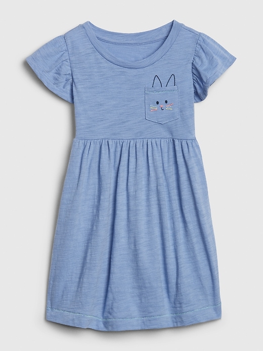 Image number 1 showing, Toddler Flutter Dress
