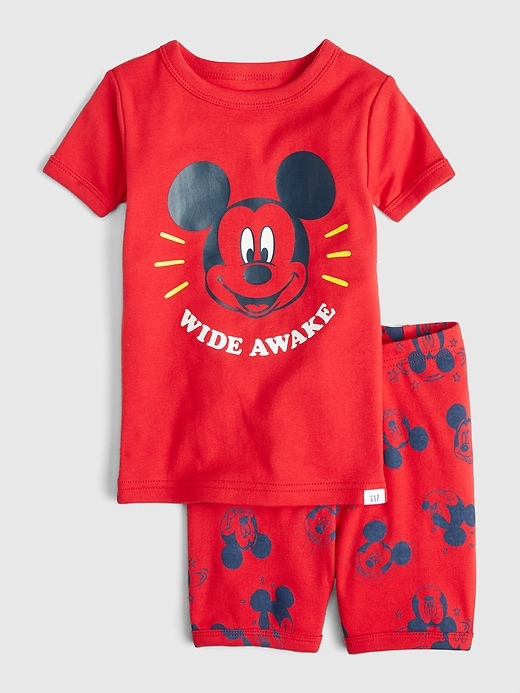 Image number 1 showing, babyGap &#124 Disney Mickey Mouse PJ Set