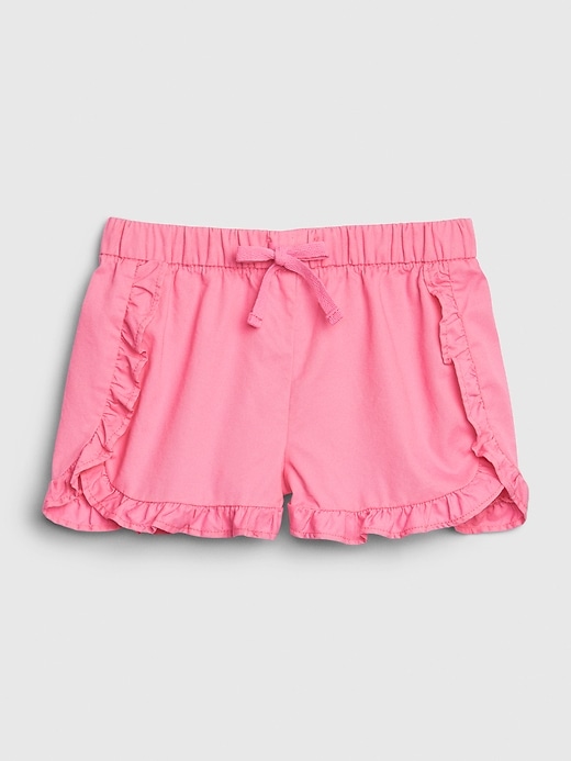 View large product image 1 of 1. Toddler Ruffle Pull-On Shorts