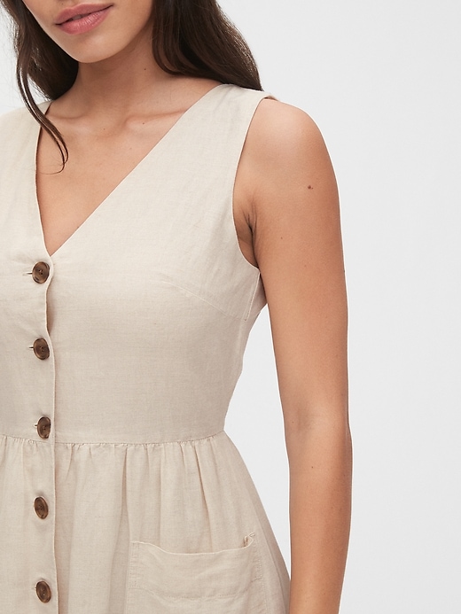 Image number 5 showing, Button-Front Midi Dress