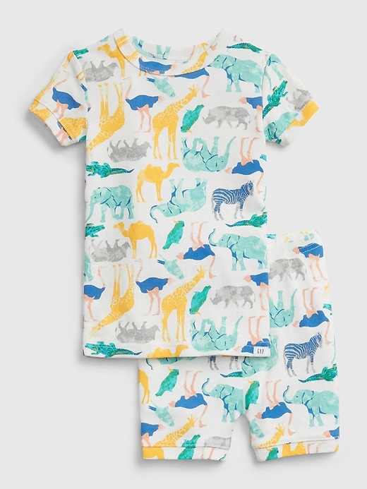 L'image numéro 1 présente Pyjama à motif animalier babyGap