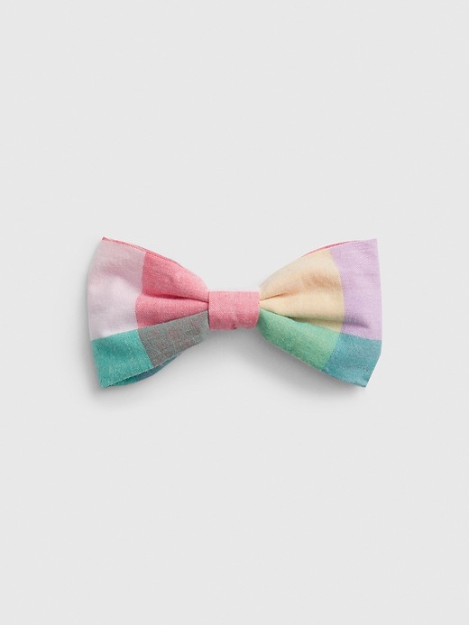 View large product image 1 of 1. Toddler Plaid Bow Tie