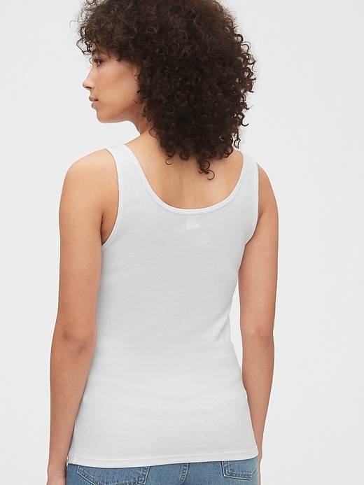 Image number 2 showing, Modern Henley Tank Top