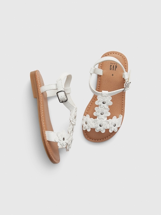View large product image 1 of 1. Toddler Floral Sandal