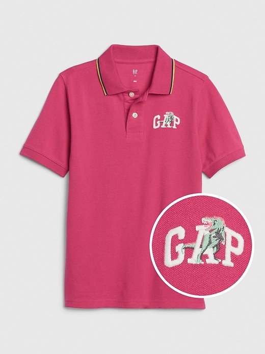 Voir une image plus grande du produit 1 de 1. Chemise polo à logo Gap pour enfants