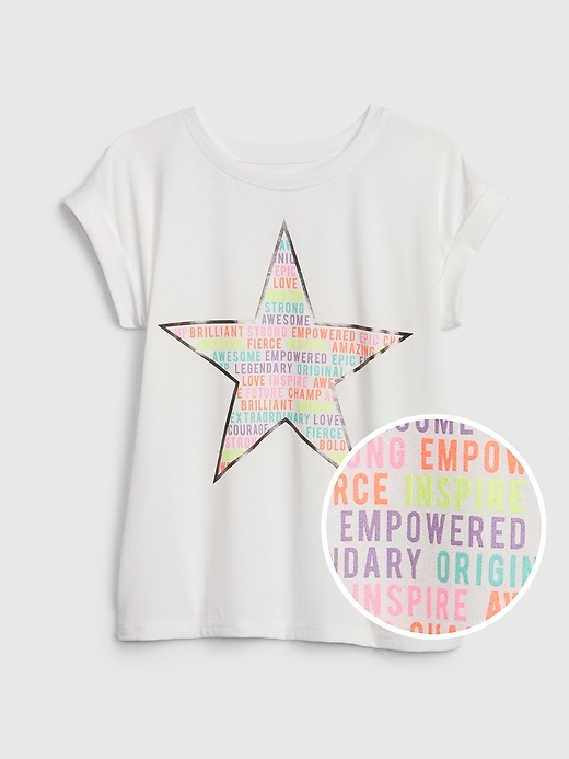 Image number 5 showing, GapFit Kids Graphic T-Shirt