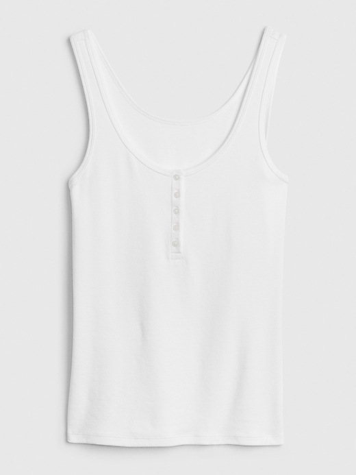 Image number 6 showing, Modern Henley Tank Top
