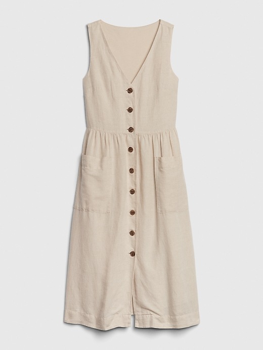Image number 6 showing, Button-Front Midi Dress