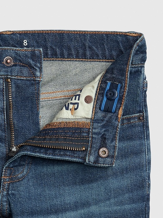 Image number 4 showing, Kids Recycled Slim Jeans with Stretch