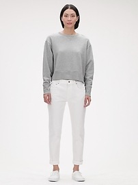 gap mid rise best girlfriend jeans