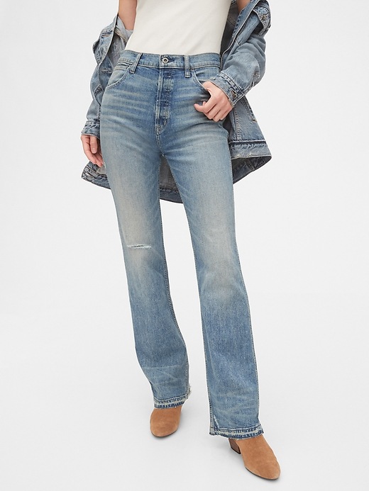 Image number 1 showing, 1969 Premium High Rise Flare Jeans