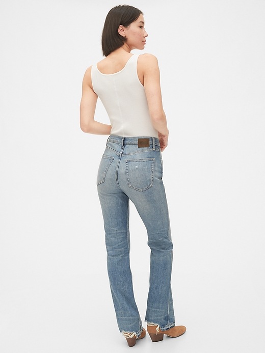 Image number 5 showing, 1969 Premium High Rise Flare Jeans