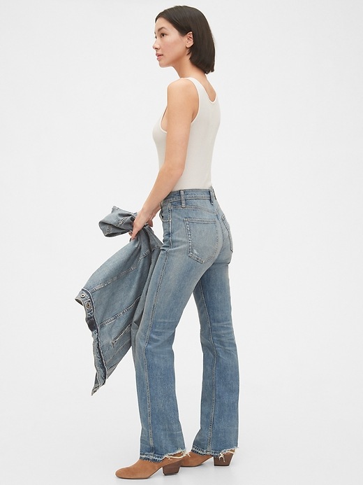 Image number 7 showing, 1969 Premium High Rise Flare Jeans