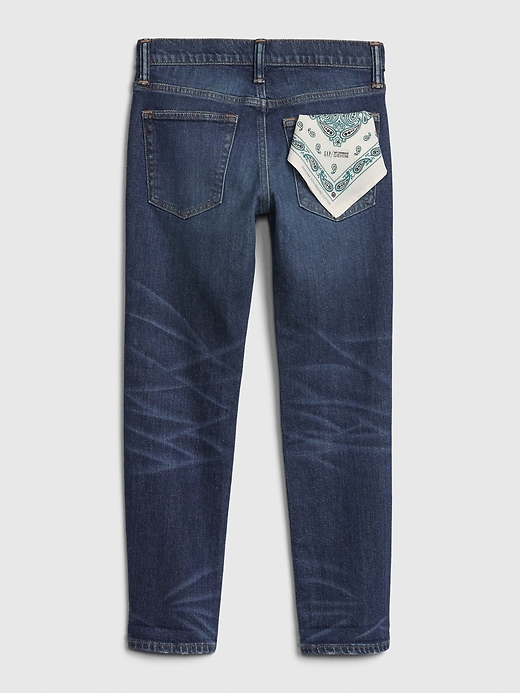 Image number 3 showing, Kids Recycled Slim Jeans with Stretch