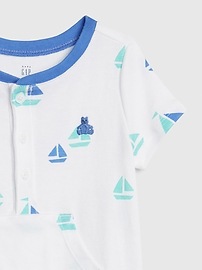 View large product image 3 of 3. Baby Boat Shorty One-Piece