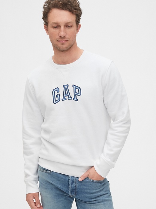 View large product image 1 of 1. Gap Logo Crewneck Sweatshirt