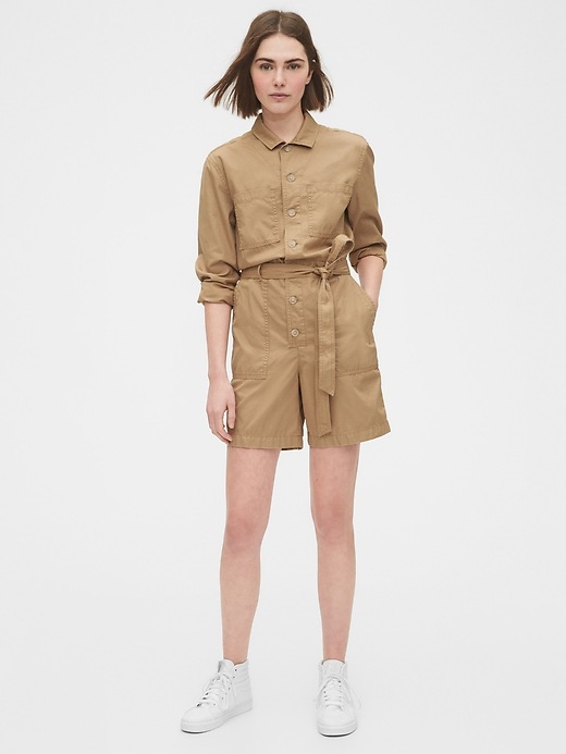 Image number 1 showing, Utility Romper