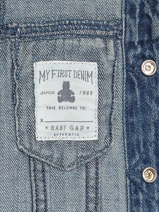 Image number 4 showing, Baby Organic Cotton Icon Denim Jacket
