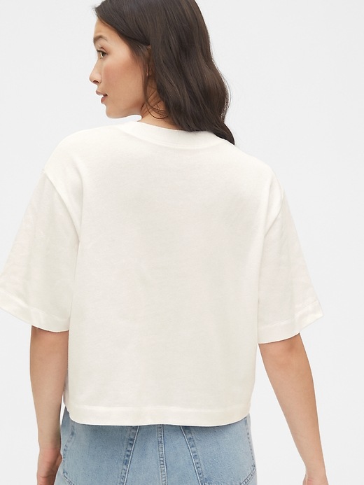 Image number 2 showing, Cropped T-Shirt