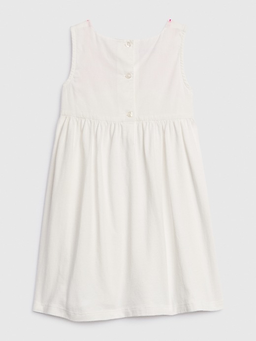 Image number 2 showing, Toddler  Embroidered Tank Dress
