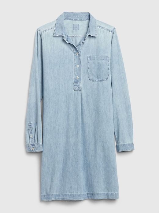 Old Navy Jean Popover Shirt Dress Old Navy Denim Popover Shirt Dress