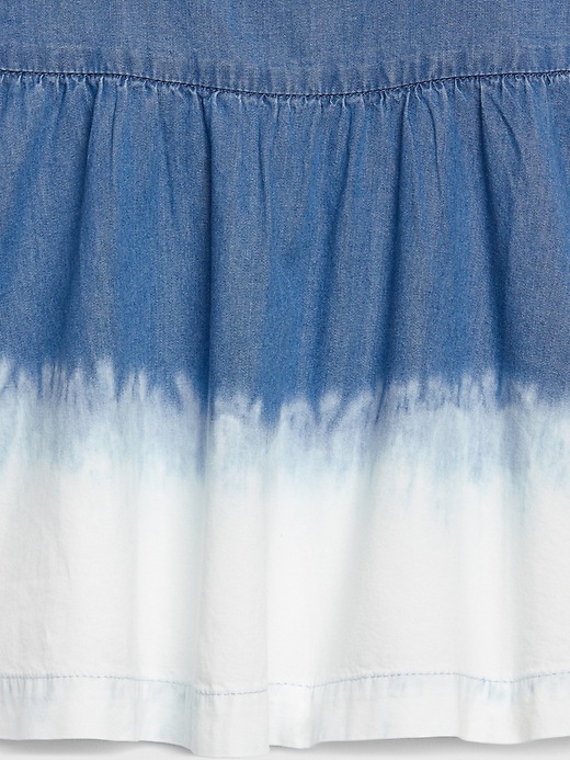 Image number 3 showing, Baby Dip-Dye Denim Dress