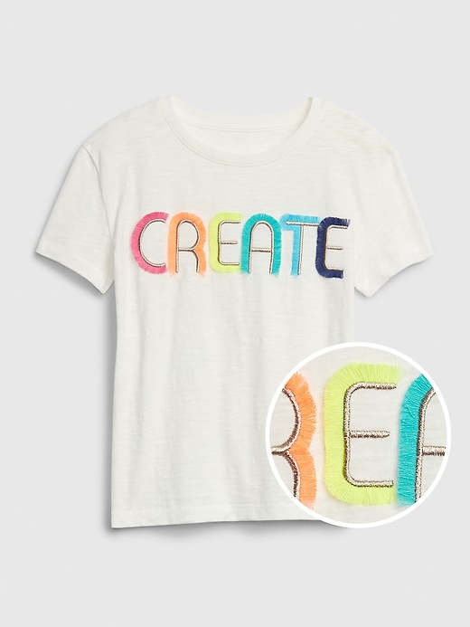 View large product image 1 of 1. Kids Interactive Short Sleeve T-Shirt