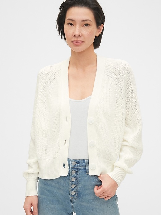 Image number 5 showing, Slouchy Cropped Cardigan