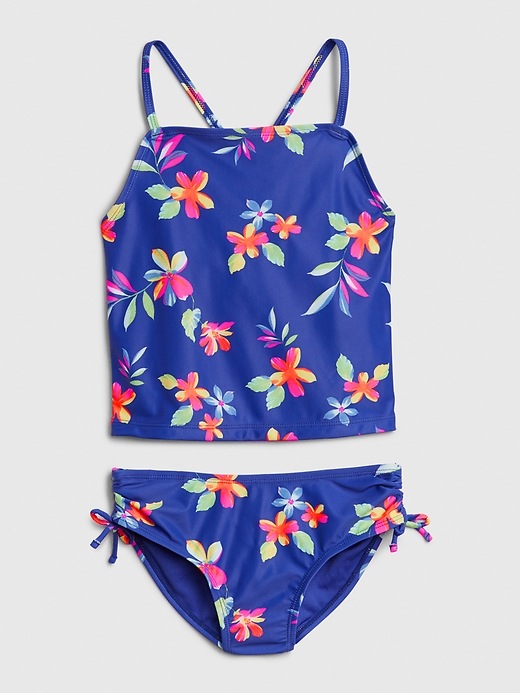 Image number 1 showing, Kids Tropical Tankini Swimsuit