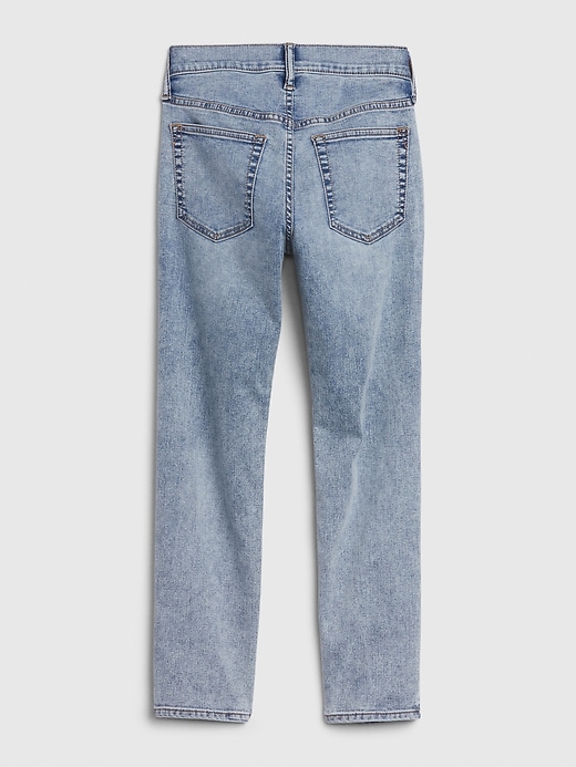 Image number 3 showing, Kids Lightweight Slim Taper Jeans with Stretch