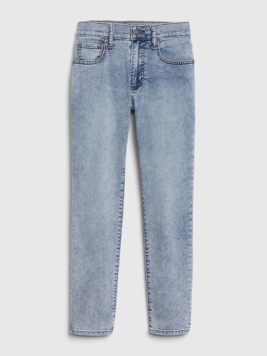 Image number 1 showing, Kids Lightweight Slim Taper Jeans with Stretch