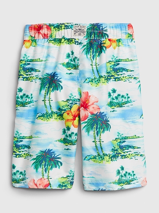 Image number 2 showing, Kids Tropical Board Shorts