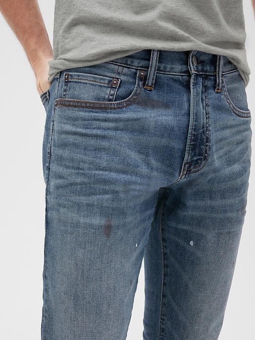 Image number 5 showing, Wearlight Slim Jeans with GapFlex