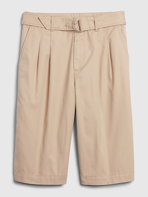 Image number 6 showing, High Rise Belted Bermuda Shorts