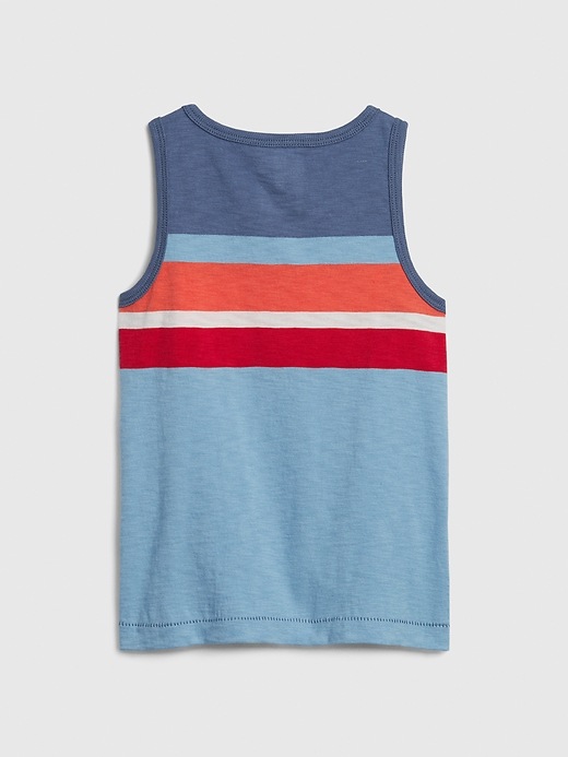View large product image 2 of 3. Toddler Striped Tank Top