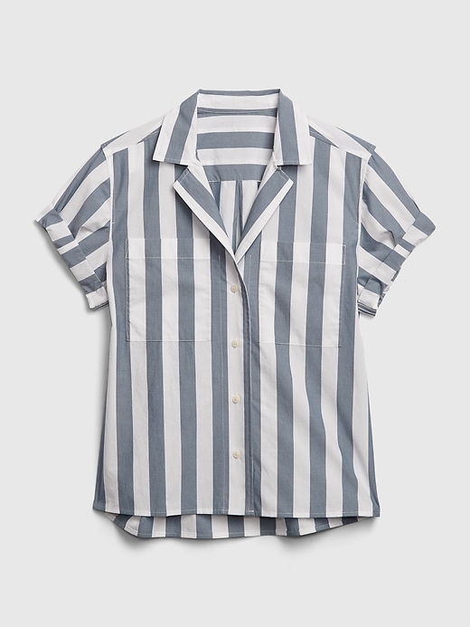 Image number 2 showing, Stripe Shirt in Poplin