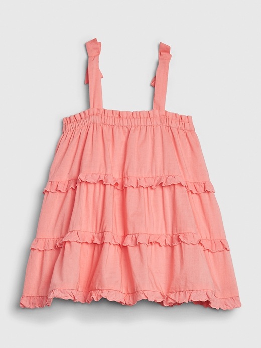 Image number 2 showing, Baby Spaghetti Strap Tiered Dress