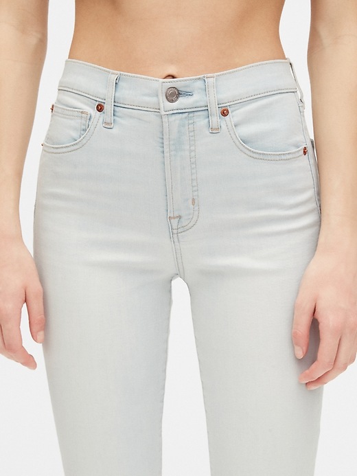 Image number 5 showing, High Rise True Skinny Ankle Jeans with Secret Smoothing Pockets