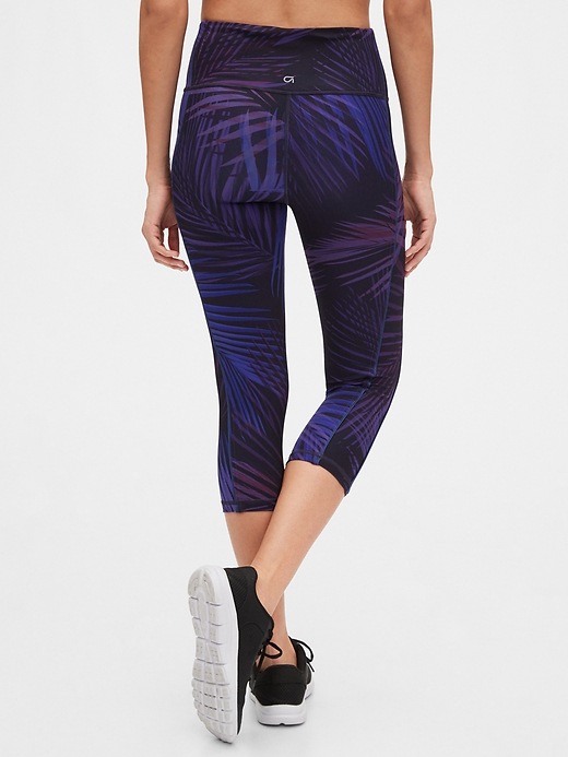 View large product image 2 of 7. GapFit High Rise Capris in Eclipse