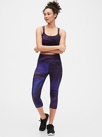 View large product image 4 of 7. GapFit High Rise Capris in Eclipse