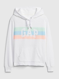 View large product image 6 of 6. Gap Logo Pullover Hoodie in French Terry