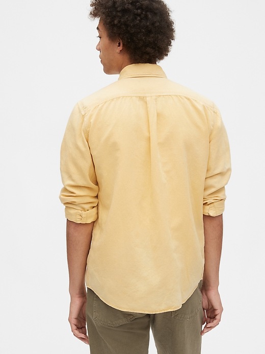 Image number 2 showing, Linen-Cotton Utility Shirt Jacket