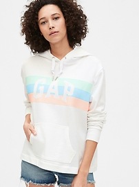 View large product image 5 of 6. Gap Logo Pullover Hoodie in French Terry