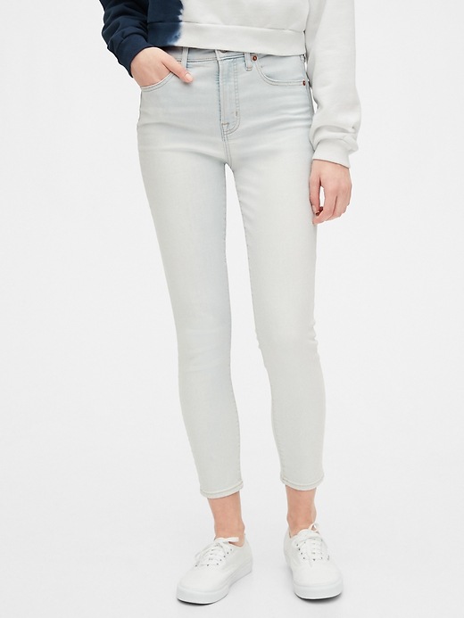 Image number 3 showing, High Rise True Skinny Ankle Jeans with Secret Smoothing Pockets