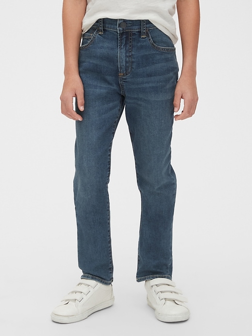 Image number 1 showing, Kids Athletic Taper Fit Jeans with Washwell&#153