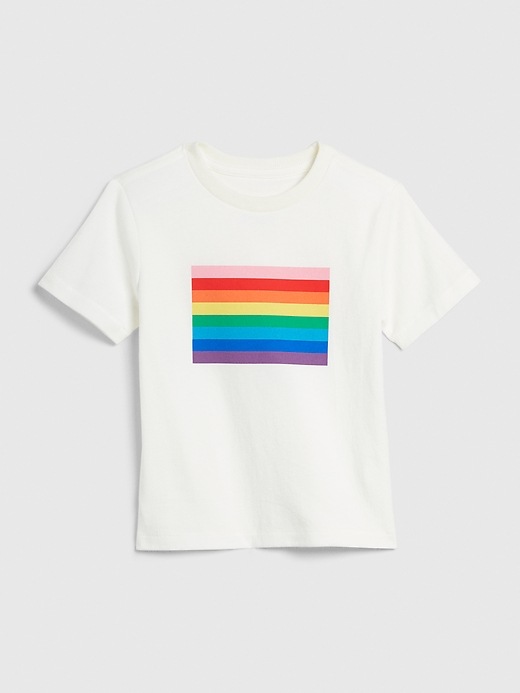 View large product image 1 of 1. babyGap &#124 Pride Graphic T-Shirt