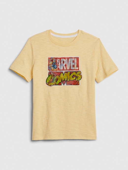 View large product image 1 of 1. GapKids &#124 Marvel Hologram Graphic T-Shirt