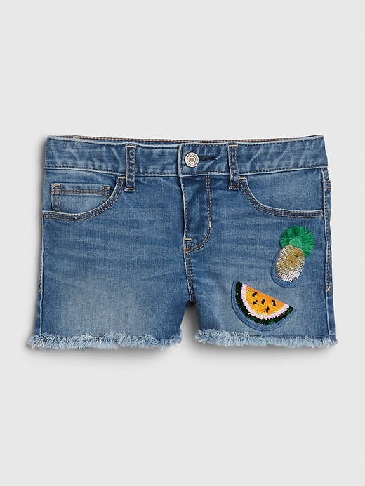 Image number 1 showing, Kids Flippy Sequin Shortie Shorts