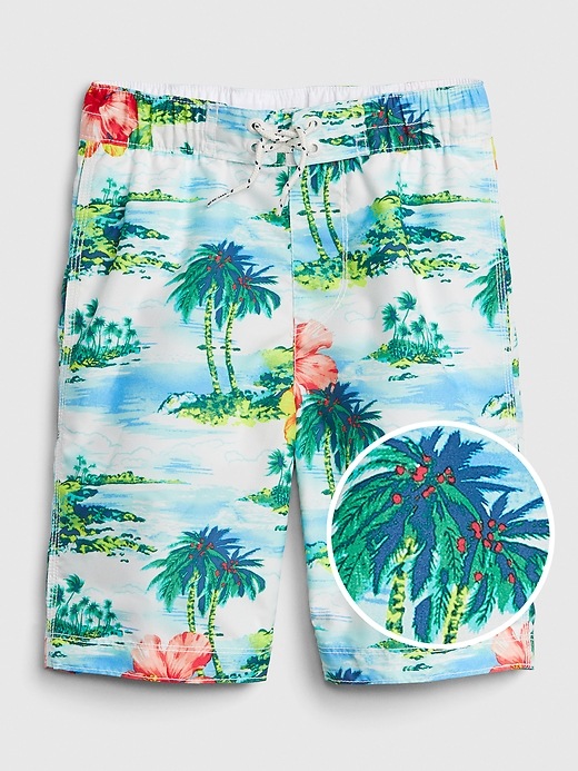 Image number 1 showing, Kids Tropical Board Shorts